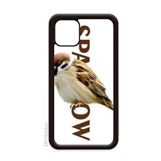 Food Sparrows Birds Cachos para iPhone 12 Pro Max Capa para Apple Mini Mobile Case