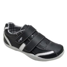 Tenis Menino Sapatenis Infantil Escolar Masculino 25 ao 36 - RM, Preto