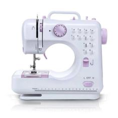 Máquina De Costura 12 Pontos Bivolt + Kit Costura 100 Peças - Importwa