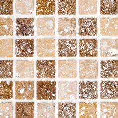 Papel De Parede Pastilha Vidro Tons Claro Adesivo Lavavel