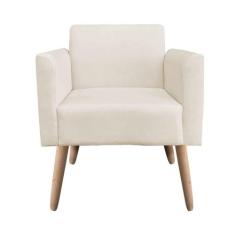 Kit 01 Namoradeira 02 Poltronas Marisa Bege - D'ROSSI