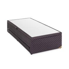 Base Box Baú Solteiro Com Colchão Auxiliar 88x188x48cm Detroi