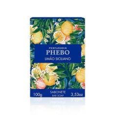 Sabonete em Barra Limão Siciliano Phebo 100g, 1, 100g