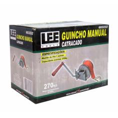 Guincho Manual Catracado 270 Kg com Fita 603232 Lee Tools