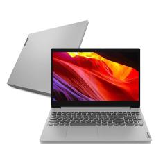Notebook Lenovo Ultrafino IdeaPad 3i i3-10110U 4GB 128GB SSD  Linux 15.6&quot; 82BSS00000 Prata