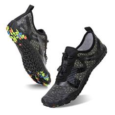 WateLves Sapatos aquáticos para homens e mulheres descalços meias aquáticas de secagem rápida ao ar livre calçados esportivos para caiaque, passeios de barco, caminhadas, surfe, caminhada,