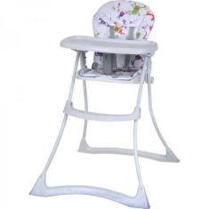 Cadeira de Refeição Burigotto Bon Appetit XL Monstrinhos, Branco com a
