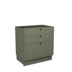 Balcão de Cozinha 80cm 3 Gavetas Sevilha - Herval