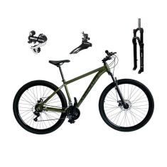 Bicicleta Aro 29 Absolute Nero 5 Cabeamento Interno 24v Câmbio Shimano Acera K7 Trava Freio a Disco-Unissex