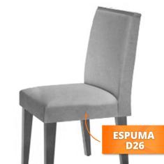 Conjunto 6 Cadeiras Para Sala De Jantar Lunara Imbuia