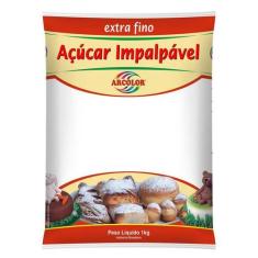 Açúcar Impalpável Extra Fino 1Kg Arcolor