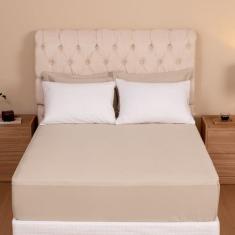 Jogo de cama queen línea micropercal 200 fios - 03 peças - Casa Paulin