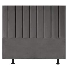Cabeceira Estofada Cama Box King 195 cm Karla Suede - Tatite Decor, Ci