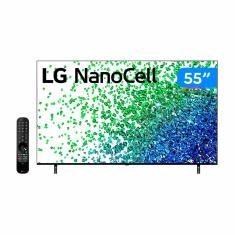 Smart Tv Lg 55 4k Uhd Nanocell 55NANO80SPA - 60Hz Wi-fi e Inteligencia Artificial Thinq, Google, Alexa e Smart Mag