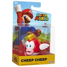 Super Mario - Boneco 2.5 Polegadas Colecionavel, Candide, Cheep Cheep, Marrom, Candide