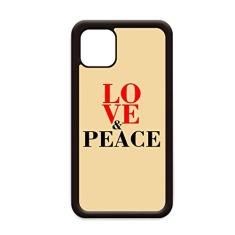 Capa Love and Peace World No War para iPhone 11 Pro Max para Apple Mobile Case Shell