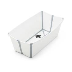Banheira Flexível Branca Com Plug Térmico - Stokke - Girotondo
