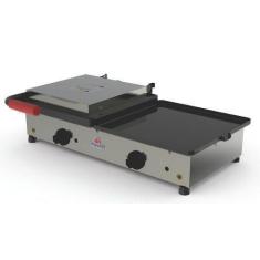 Sanduicheira Dupla 1 Prensa Elétrica Progás PR700ENEW 65cm, 220V