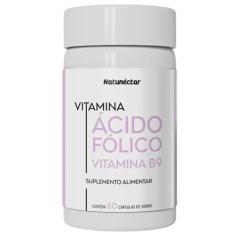 Ácido Fólico Vitamina B9 60 Cápsulas 1000mcg