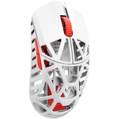 Mouse Gamer Sem Fio Magnesium Wlmouse Beast X Mini 4K, branco
