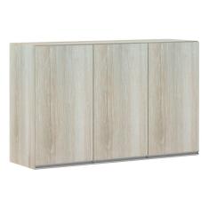 Armário Para Cozinha 120cm 3 Portas Lis Legno Crema