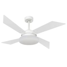 Ventilador De Teto Volare Vd50 Tech 4Pás Branco 110V