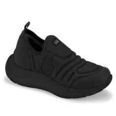 TENIS INFANTIL BIBI ACTION B PLUS PRETO-Masculino