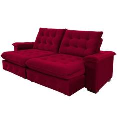 Sofá Retrátil e Reclinável 4 lugares Coliseu 2.30m Super Pillow   - So