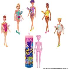Boneca Barbie Color Reveal Série Areia e Sol Mattel