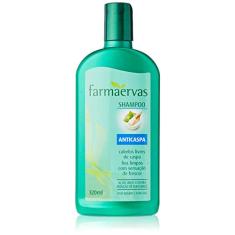 Shampoo Anti Caspa, Farmaervas, Branco Leitoso, 320 Ml