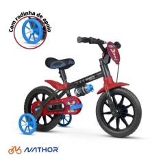 Bicicleta Infantil Com Rodinhas Nathor Aro 12 - Mechanic