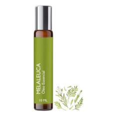 Óleo Essencial Melaleuca 10Ml Roll On - Puro E Natural - Essencia Bras
