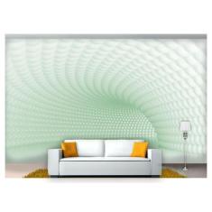 Papel De Parede Túnel Profundo Geométrico 3D At23 - Você Decora