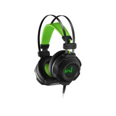 Headset Gamer Warrior Swan PH225 USB+P2 - Preto e Verde