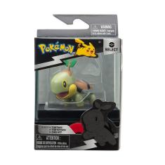Boneco Turtwig De 4Cm Com Case - Pokémon Série Select