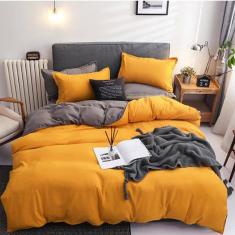 Jogo De Cama Casal Queen completo 7 Peças Com Edredom