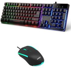 Kit Gamer Teclado Rgb, Mouse 1200 Dpi Phillips