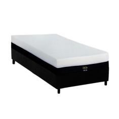 Cama Box Solteiro: Colchão Molas Ensacadas Luckspuma Gold Line Elastic