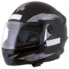 CAPACETE FECHADO PRO TORK NEW LIBERTY 4 SOLID PRETO TAM. 60