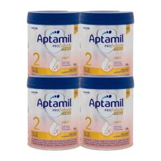 Fórmula Infantil Aptamil Profutura Gold 2 800g - Kit 4 latas