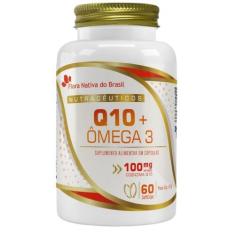 Coenzima Q10 100mg com Ômega 3 60 cápsulas - Flora Nativa