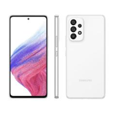 Smartphone Samsung Galaxy A53 128GB Branco 5G - 8GB RAM 6,5 Câm. Quádr
