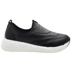 Tênis Feminino Slip On Casual Dia a Dia Calce Fácil Ultra Conforto Modare 7395.105-Feminino