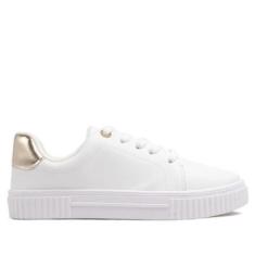 Tênis Feminino Vizzano com Detalhe Dourado Branco-Feminino
