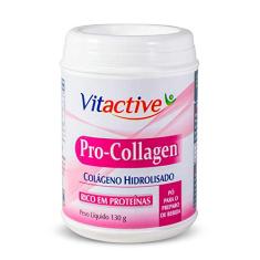 Colágeno Hidrolisado - Pro-Collagen 130 G Pó Vitactive
