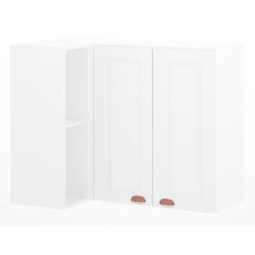 Armário Aéreo Canto Reto Conjugado 2 Portas C/Nicho Latera