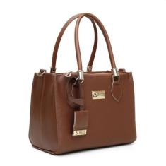 Bolsa Feminina Média Alça Mão Transversal Ombro Forro Cetim