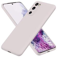 AYSZNBLA Capa para Samsung Galaxy S20 FE 5G, capa de telefone de borracha gel de silicone líquido, não amarela, capa de telefone de silicone multicolorida, capa protetora ultrafina antiderrapante