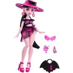 Boneca Monster High Ilha do Terror Boneca Draculaura Articulável com Acessórios - Mattel