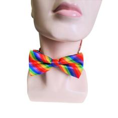 Fantasia Gravata Borboleta Colorida de Cetim Adulto/Infantil - Lynx pr